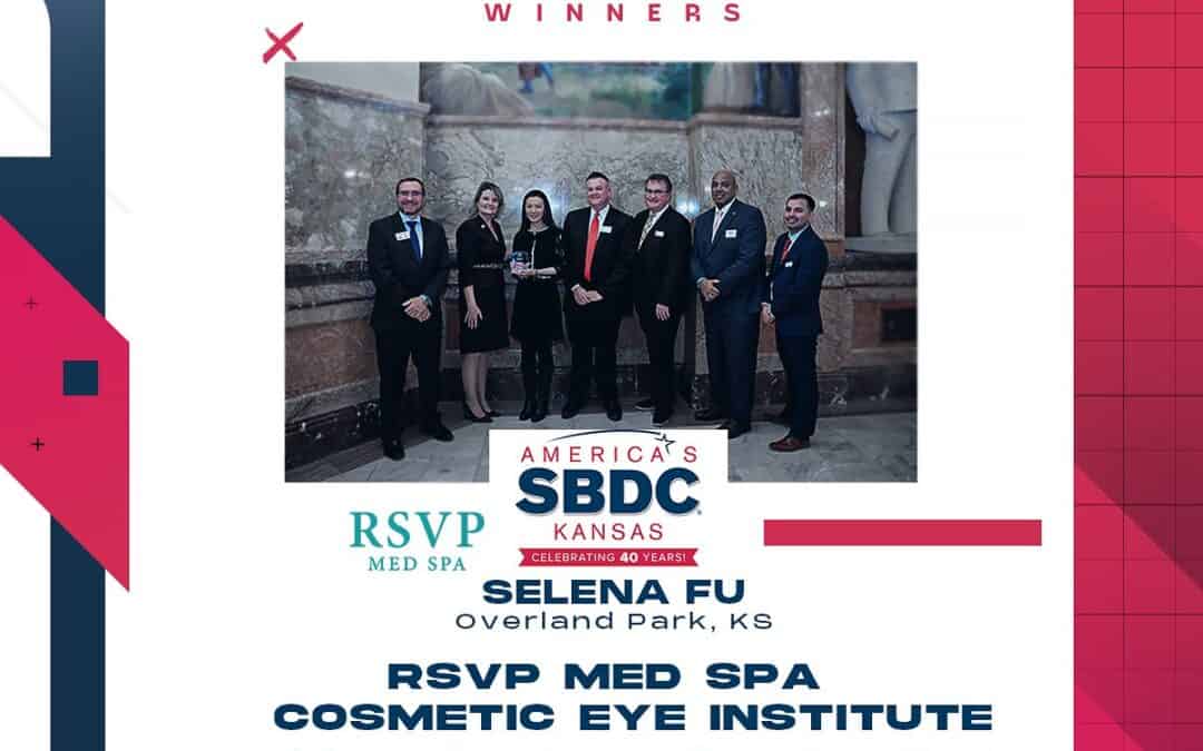 RSVP Med Spa & Cosmetic Eye Institute is recognized by America’s SBDC Kansas